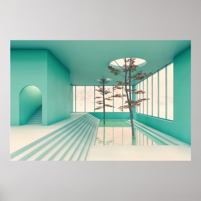 Minzbecken Poster (Vorne)