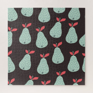 Minzbirnen: Vintage Nahtlose Textur