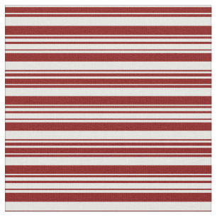Minzcreme und Maroon-Muster Stoff