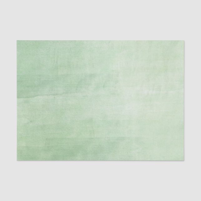 Minze Breeze Watercolor Seidenpapier (Vorderseite)