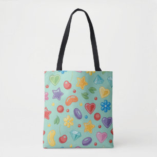 "Minze Candy Star Tote Bag Tasche