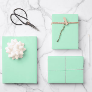 Minze Geschenkpapier Set