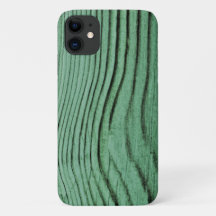 Minze Green Wood Grain Print