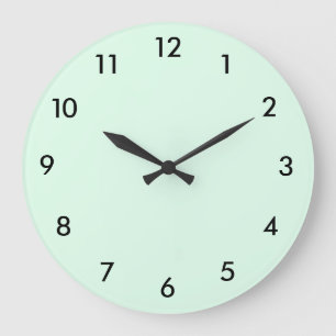 Minze Große Wanduhr