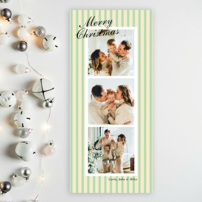 Minze, grüne und cremefarbene vertikale Streifen 3 (Von Creator hochgeladen)