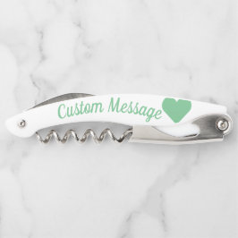 Minze Herzklappenschraube Kellnermesser