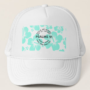 Minze Psalmen 91 Blume Truckerkappe