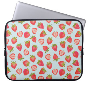 Minze/Rote Erdbeere Laptop-Sieb Laptopschutzhülle