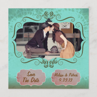 Minze Save the Date Vintag