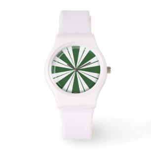 Minze-Streifen-Süßigkeit Armbanduhr