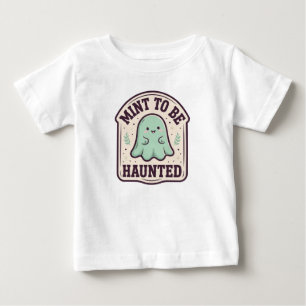 Minze, um von süßen Minz-Geister-Babys Halloween h Baby T-shirt