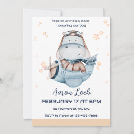 Minze und gelbe Wasserfarbe Niedliche Kinderdusche Save The Date