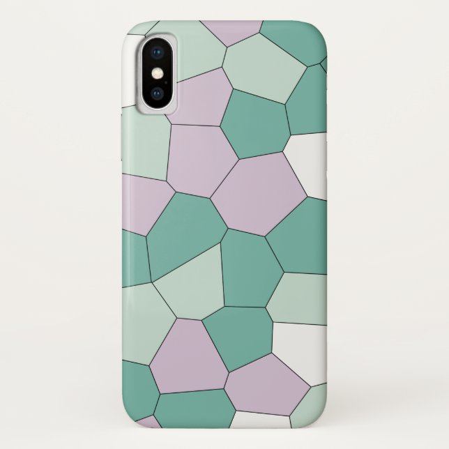 Minze und Lavendel Case-Mate iPhone Hülle (Rückseite)