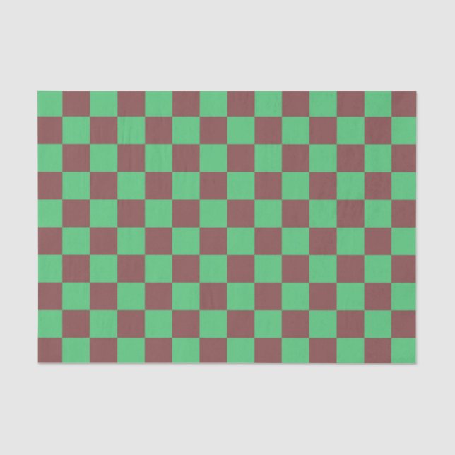 Minze und Schokolade Seidenpapier (Vorderseite)