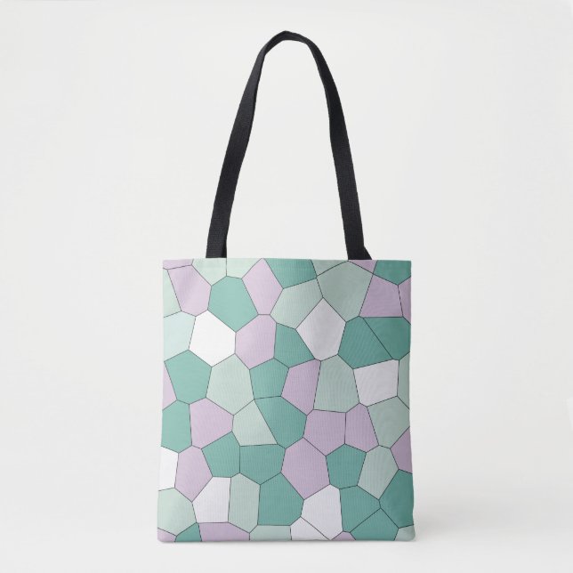 Minze und Violet Tasche (Vorderseite)