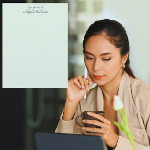 Minze vom Schreibtisch II Briefbogen