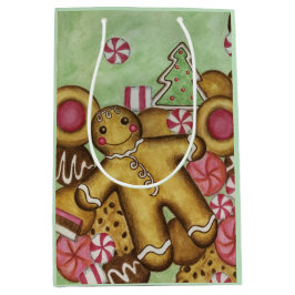 Minze Weihnachtskekse Geschenktasche Kleine Geschenktüte