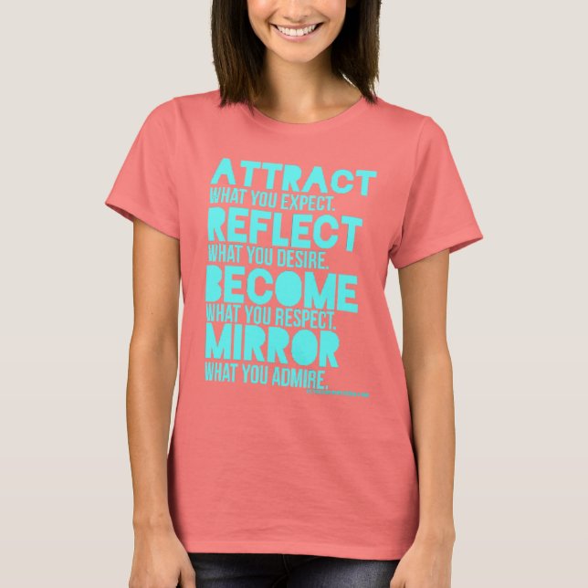 ​ "Minze" zu ATTRACT - Frauenmuskel-Shirt T-Shirt (Vorderseite)