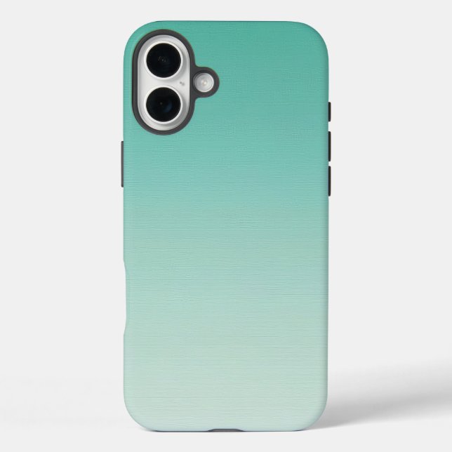 Minzgrün iPhone 16 Plus Hülle (Rückseite)