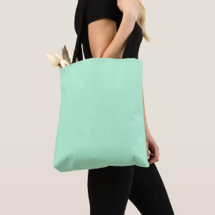 Minzgrüne Tragetasche Tasche