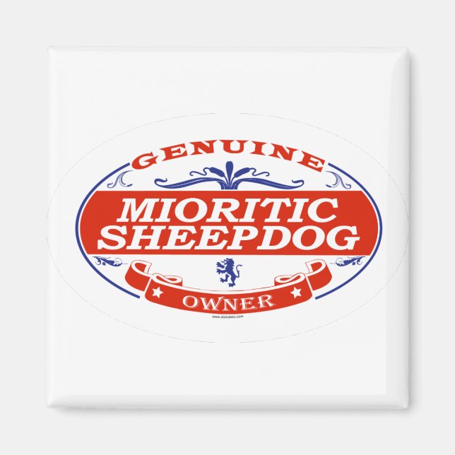 Mioritic Sheepdog Magnet (Vorne)