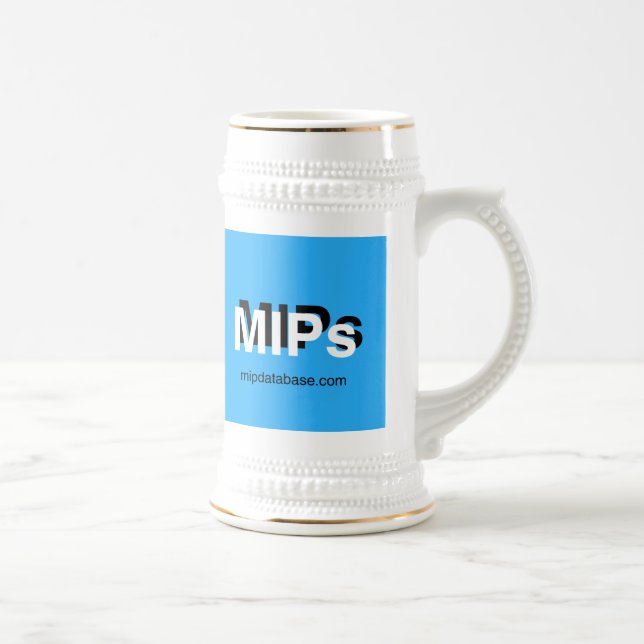 mipdatabase.com Logo Bierstein Bierglas (Rechts)