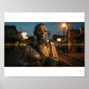 Miquiztli Street Sentinel - Poster