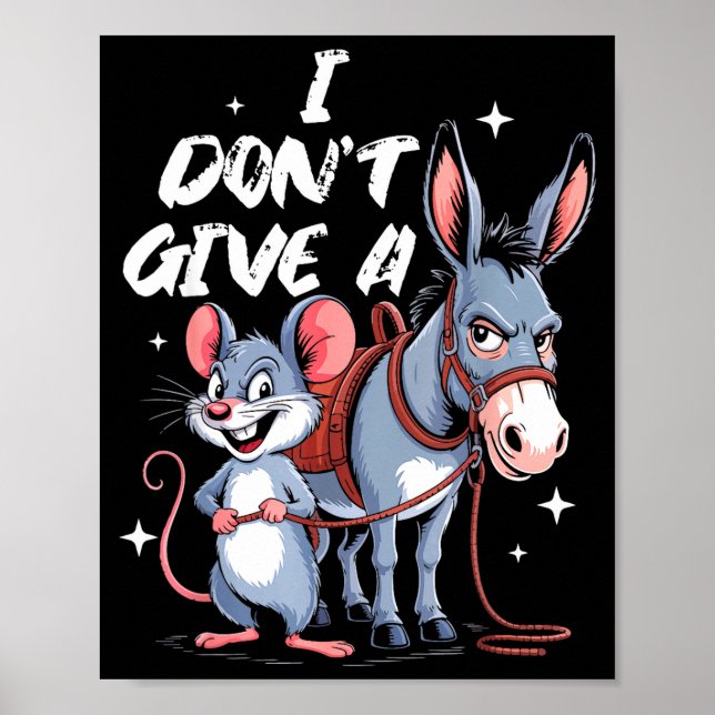 Mir Doch Ratten-Egal Maus & Lustig  Poster (Vorne)