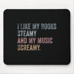 Mir gefallen meine Bücher, trocken und meine Musik Mousepad