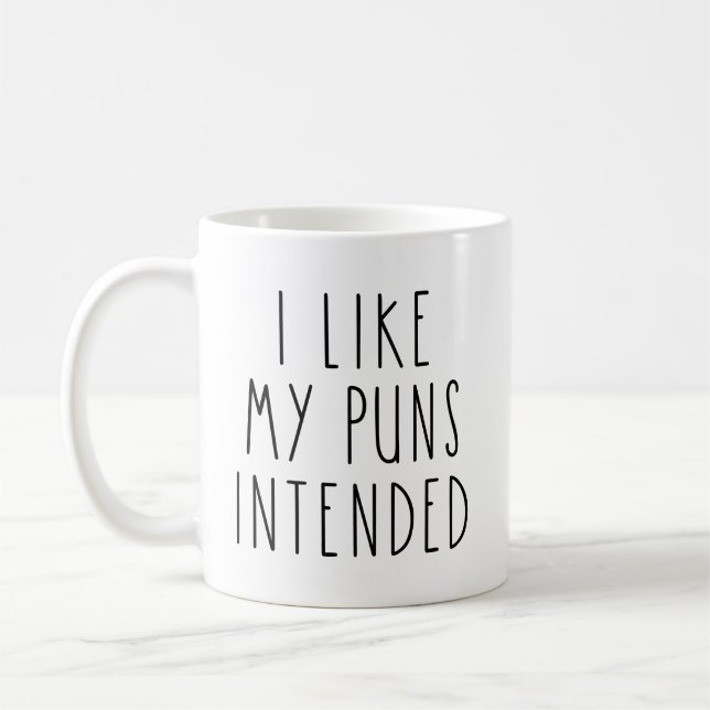 Mir gefallen meine Punnen, die lustig sein sollen  Kaffeetasse (Links)