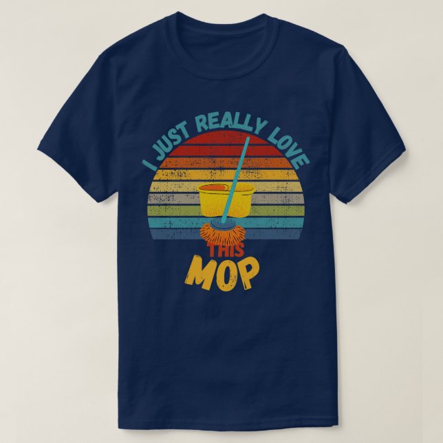 Mir gefällt dieser Mopp einfach. T-Shirt (Design vorne)