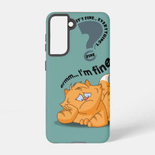 Mir geht's gut Es geht mir gut Alles ist gut Samsung Galaxy Hülle
