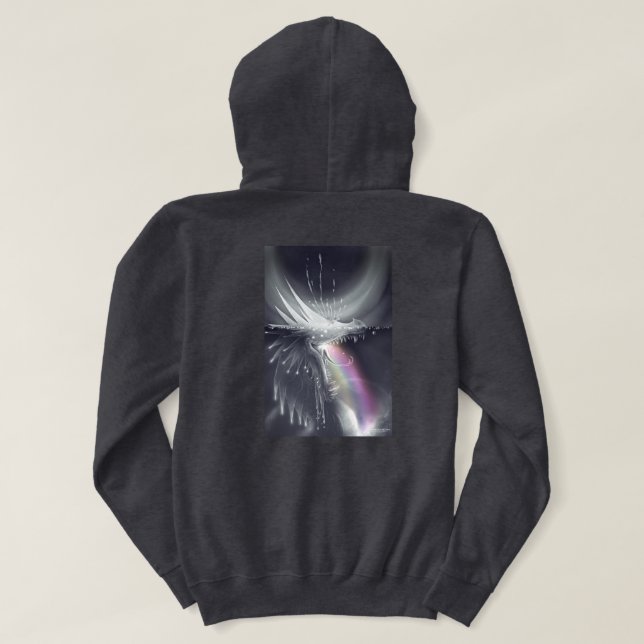 Mir geht's gut hoodie (Design Rückseite)