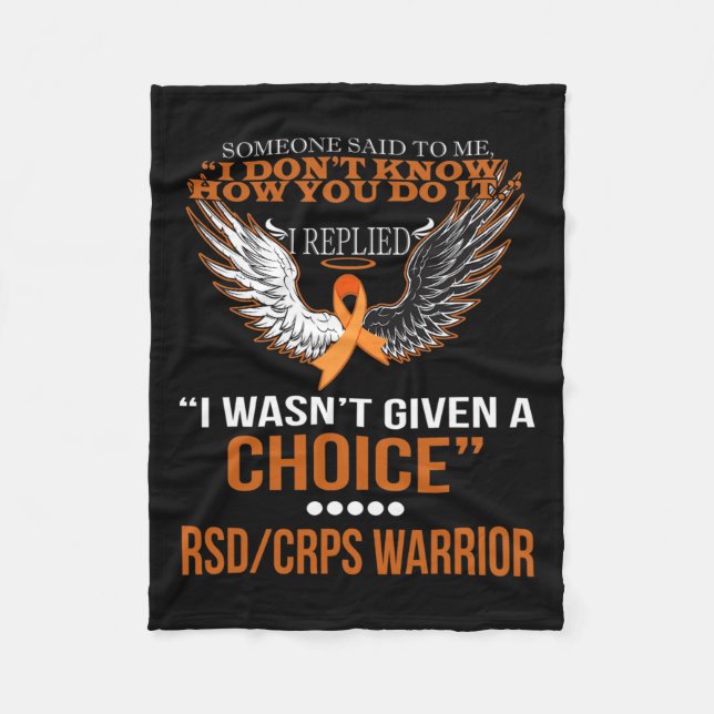 Mir wurde kein T-Shirt mit Rsdcrps-Kriegern überla Fleecedecke (Vorderseite)