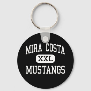 Mira Costa - Mustangs - High - Manhattan Beach Schlüsselanhänger