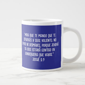 "Mira que te mando que te esfuerces y sea valide Jumbo-Tasse