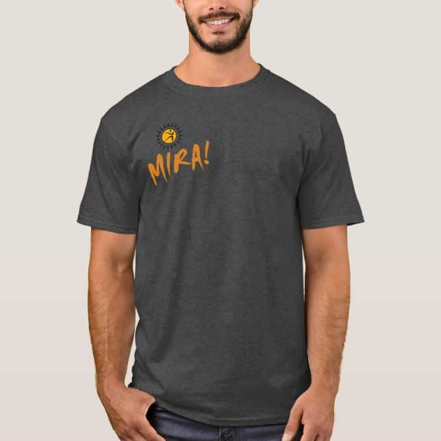 MIRA! T - Shirt christlich Fitness (Vorderseite)