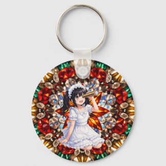 Mirabella in Gem Kaleidoscope – Sparkling Mandala  Schlüsselanhänger