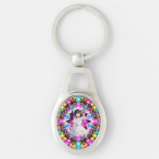 Mirabella in Kaleidoscope – Sparkling Mandala  Schlüsselanhänger
