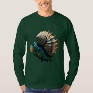 Miracle Fish and Conch" T-shirt à manches longues 