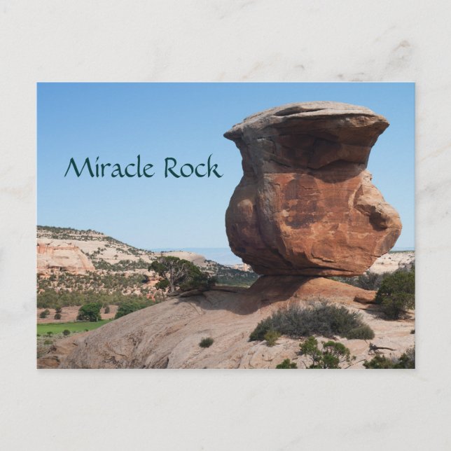 Miracle Rock Postkarte (Vorderseite)