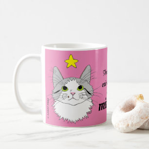 Miracles Gizmo Ragdoll Cat Inspiration Pink Kaffeetasse