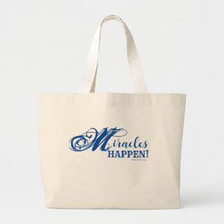 Miracles Happen Jumbo-Tasche Jumbo Stoffbeutel