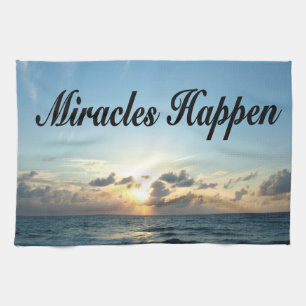 MIRACLES HAPPEN KÜCHENTUCH