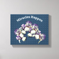 Miracles passieren Iris-Blume Inspiration
