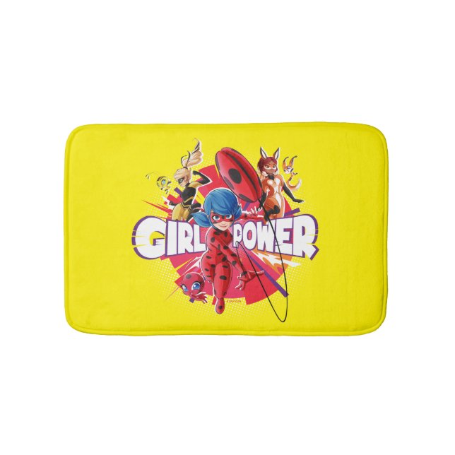 Miraculous Girl Power Badematte (Vorderseite)
