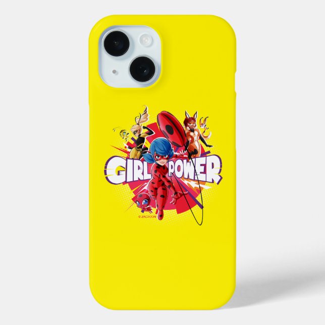 Miraculous Girl Power Case-Mate iPhone Hülle (Rückseite)