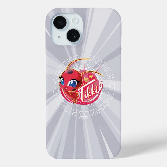 Miraculous Kwami Tikki Case-Mate iPhone Hülle (Rückseite)