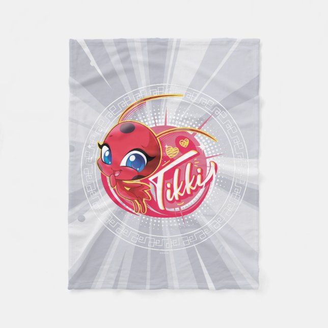 Miraculous Kwami Tikki Fleecedecke (Vorderseite)