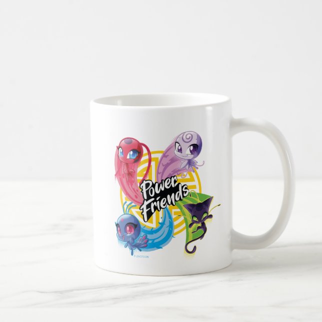 Miraculous Kwamis Power Friends Kaffeetasse (Rechts)